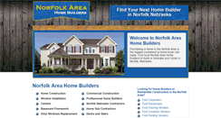 Desktop Screenshot of norfolkareahomebuilders.com